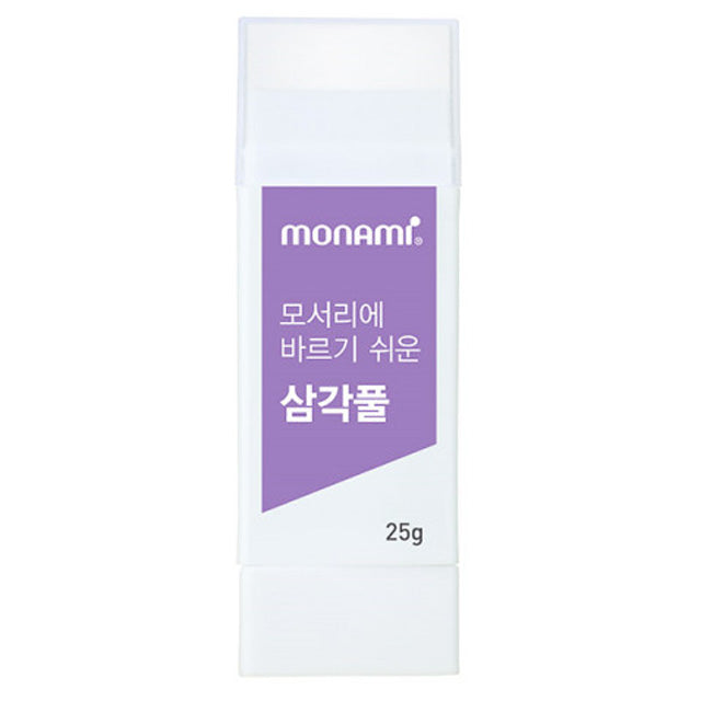 Triangle shaped glue