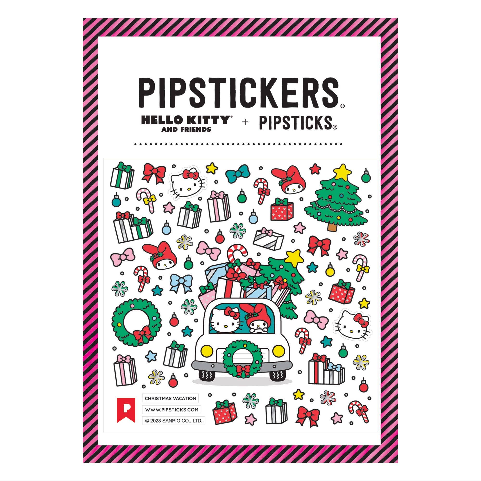 Hello Kitty And Friends Christmas Vacation - Sticker sheet – Bonnie Paper