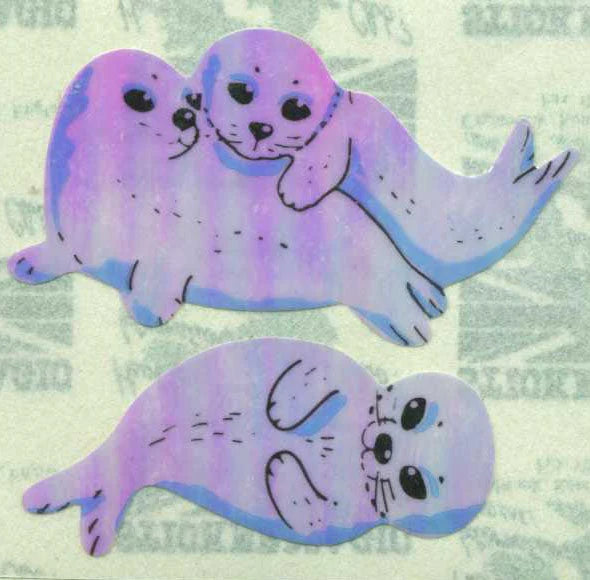 Sticker roll: Seal - Pearlie finish