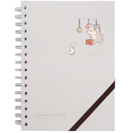 Grey: A5 Hard Cover Band Notebook