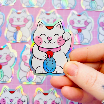 Lucky cat - Hologrammi Vinyylitarra